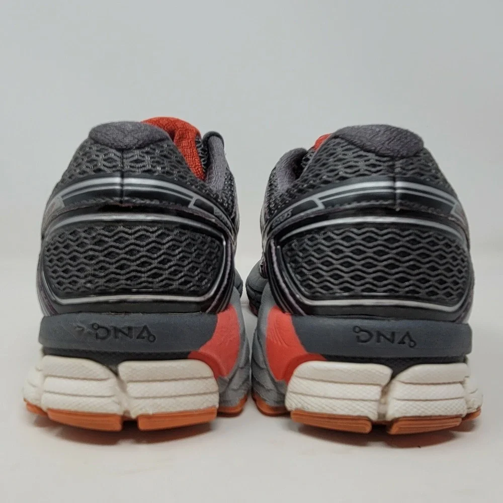 Brooks Womens Sneakers Sz 8.5 B GTS Seventeen 17 Running Shoes Gray Casual